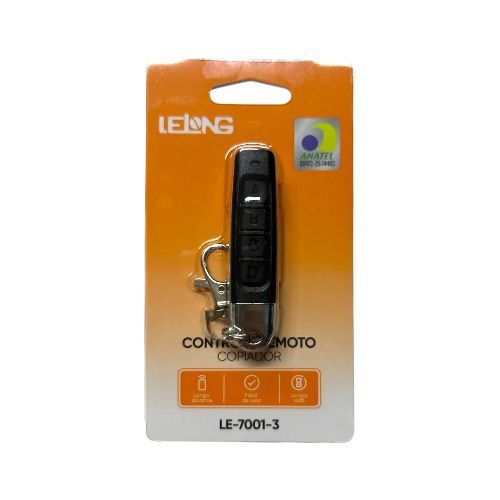 CR-3394 Controle Remoto Copiador Portão Automático/Porta de Aço 433MHz LE-7001-3 - Imagem 2