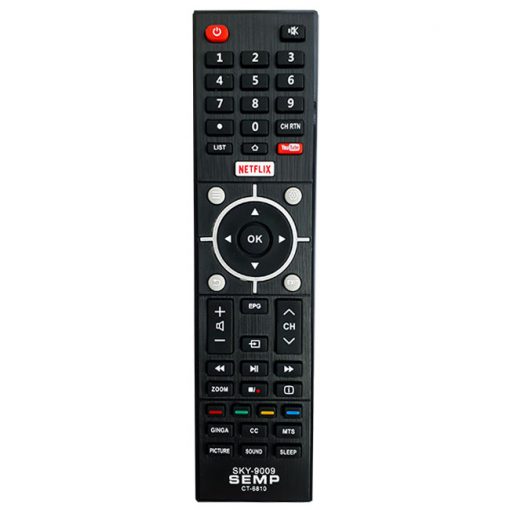 CR-3208 - TV Semp Smart C/Netflix CT-6810 - 32S3900S / 39S3900FS/43S3900FS - Sky-9009