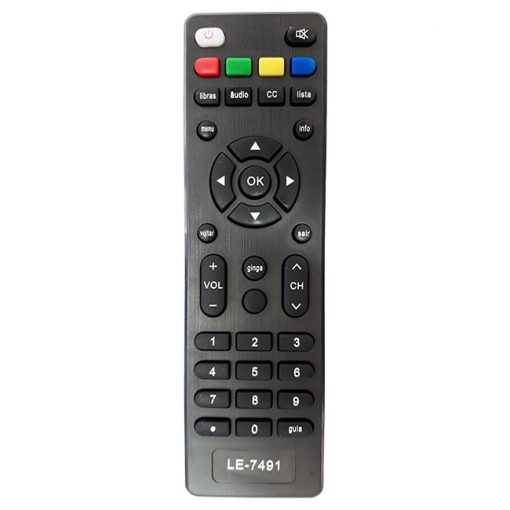 CR-3137 p/ Receptor Digital Positivo LE-7491 Multilaser e Positivo STB2341/RE508 Sky-8053
