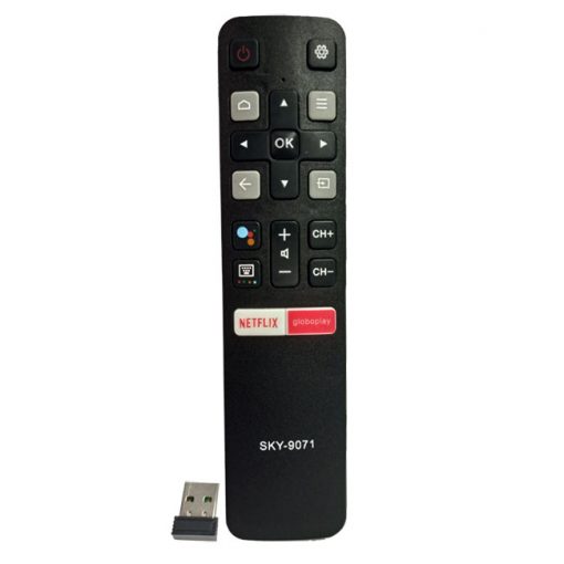 CR-3242 - Android Smart TV TCL C6 C6US SSC6US 65C6US - SKY-9071 - Paralelo - Com Comando de Voz