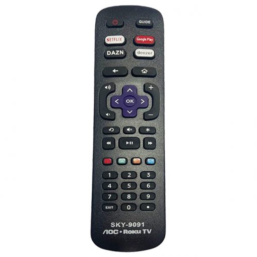 CR-3265 - TV AOC Roku c/netflix/google play/Dazu/Deezer - 3255195/78G 4355195/78G - Sky-9091 Paralelo