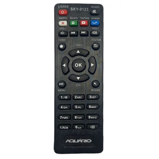CR-3272 - Receptor smart tv box aquario STV2000 Netflix/Spotify/Youtube/Amazon - Sky-9123 Paralelo